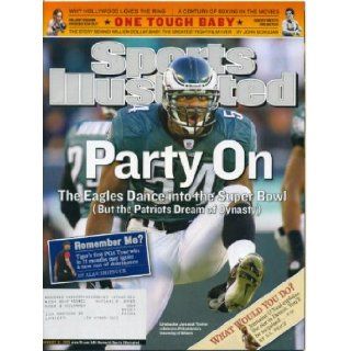 Sports Illustrated January 31, 2005 Jeremiah Trotter/Philadelphia Eagles, Tiger Woods, Jermaine O'Neal on Indiana Pacers/Detroit Pistons Riot: Sports Illustrated: Books