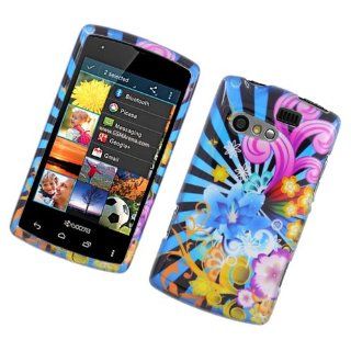 Eagle Cell PIKYC5155G2D170 Stylish Hard Snap On Protective Case for Kyocera Rise   Retail Packaging   Colorful Fireworks Cell Phones & Accessories