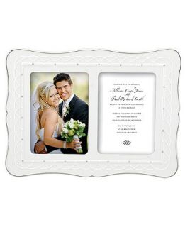 Lenox Picture Frame, Bliss Double Invitation 5 x 7   Collections   For The Home