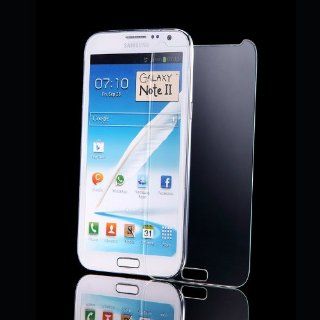 GREENWON Premium Tempered Glass Screen Protector GLASS M Skin Cover for Samsung Galaxy Note 2 N7100: Cell Phones & Accessories