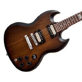 Gibson USA SGJ142VSC1 SGJ 2014 Solid Body Electric Guitar   Vintage Sunburst Perimeter Satin: Musical Instruments