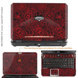 Protective Decal Skin Sticker for MSI GT683R GT683DXR with 15.6 in Screen case cover GT683R 163: Electronics