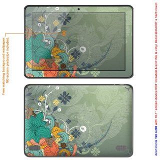 Matte Protective Decal Skin skins Sticker (Matte finish) for Acer Iconia A200 10.1in tablet case cover MAT_A200 161: Computers & Accessories