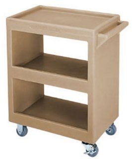 Cambro BC225 157 Polyethylene Standard Open Sides Service Cart, 28 Inch, Coffee Beige: Kitchen & Dining