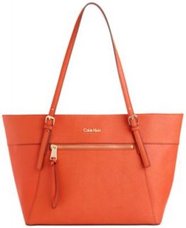 Calvin Klein Key Items Saffiano Tote   Handbags & Accessories