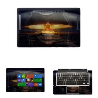 Decalrus   Decal Skin Sticker for ASUS Transformer Book TX300CA with 13.3" Touchscreen notebook tablet (NOTES: Compare your laptop to IDENTIFY image on this listing for correct model) case cover wrap asusTX300CA 154: Computers & Accessories