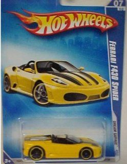 Hot Wheels 2009 Ferrari F430 Spider (yellow) Dream Garage 153/190, 1:64 Scale.: Toys & Games