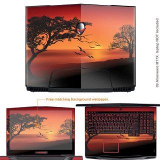 Protective Decal Skin Sticker for Alienware M17X with 17.3in Screen (view IDENTIFY image for correct model) case cover 09 M17X 151: Computers & Accessories