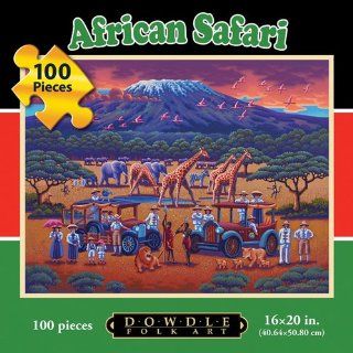 African Safari 100pc 16x20 Jigsaw Puzzle by Eric Dowdle: Toys & Games