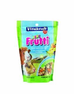 Vitakraft Guinea Pig Happy Frutti and 6 Ounce Pouch : Pet Snack Treats : Pet Supplies