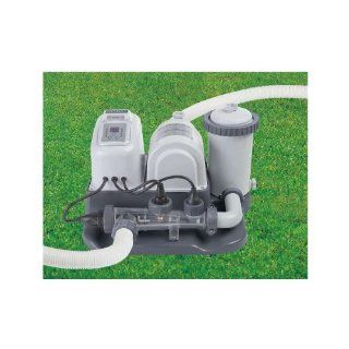INTEX Krystal Clear 1, 200 GPH Cartridge Filter Pump & Saltwater System : Swimming Pool Sand Filters : Patio, Lawn & Garden