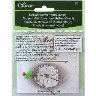 Clover 3161 Circular Short Stitch Holder, 9 to 16 Inch