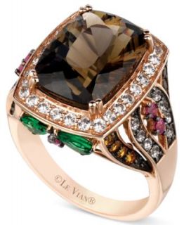 Le Vian Garnet (4 1/6 ct. t.w.) and Diamond (1/5 ct. t.w.) in 14k Rose Gold   Rings   Jewelry & Watches