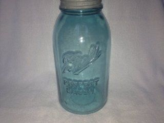 Vintage Ball Blue Half Gallon Perfect Mason Jar with Zinc Lid : Other Products : Everything Else