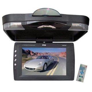 PYLE PLRD133F 12.1 Inch Roof Mount TFT LCD Monitor with Built In DVD Player : Overhead Car Dvd Player : Car Electronics