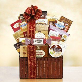 Tasteful Fall Greetings Gourmet Gift Basket : Gourmet Gift Items : Grocery & Gourmet Food