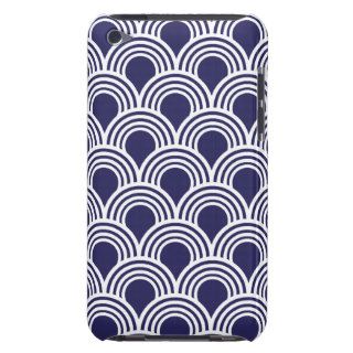 Art Deco Great Gatsby Style Mod Shell Pattern iPod Case Mate Case