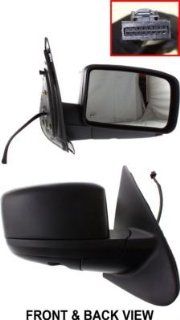 Kool Vue FD126ER Mirror Corner mount Type Passenger Side RH Plastic Primered Power Manual folding Heated Automotive