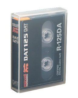 Maxell R 125DA DAT 4mm 125 Minutes Digital Audio Tape: Electronics