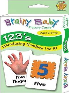 Brainy Baby Picture Card 123's: Toys & Games