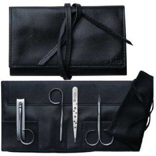 Rubis 4 Piece Manicure Set in Leather Pouch : Manicure Kits : Beauty