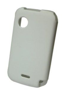 GO WC121 Snap On Hard Shell Protective Case for Huawei M735 (Metro PCS)   1 Pack   Retail Packaging   White: Cell Phones & Accessories