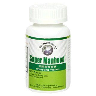 Balanceuticals Super Manhood Dietary Supplement Capsules, 500 mg, 60 Count Bottle: Health & Personal Care