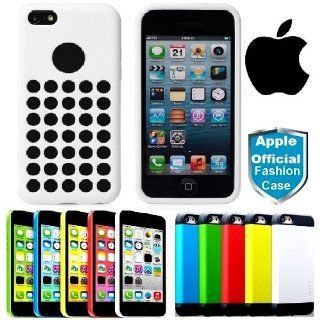 Apple Iphone 5c Slim Armor Hybrid Colorful Shield Triple Protection Case (White): Cell Phones & Accessories