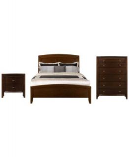 Yardley Bedroom Furniture, Full 3 Piece Set (Bed, 3 Drawer Chest and Nightstand)   Furniture