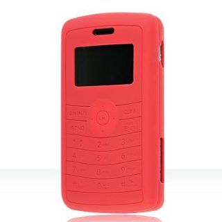 Silicon Skin Red Rubber Soft Cover Case for LG enV3 VX 9200 Verizon [WCM117]: Cell Phones & Accessories