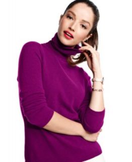 Charter Club Sweater, Long Sleeve Ribbed Open Front Cashmere Cardigan   Sweaters   Women
