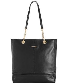 Calvin Klein Luxe Lamb Tote   Handbags & Accessories