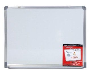 Dooley Boards Aluminum Framed Dry Erase Board, 18 x 24 Inch, Silver (1824MBA) : Office Products