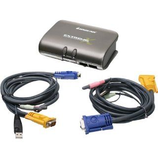2 Port MiniView? Extreme Multimedia KVMP Switch and Cables: Computers & Accessories