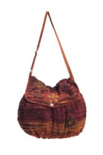 Earth Divas PG 102 RT Multicolored with Black several shades of Purple Cotton Year Round Bag: Clothing