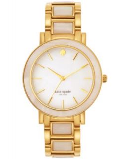 kate spade new york Watch, Womens Gramercy Gold Tone Stainless Steel Bracelet 34mm 1YRU0007   Watches   Jewelry & Watches
