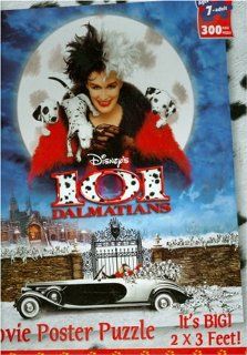 Disney Movie Poster Puzzle   101 Dalmations   300 Pieces: Toys & Games