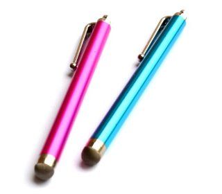 Bargains Depot Pink/Blue 2 pack of SENSITIVE / CONDUCTIVE HYBRID FIBER TIP Capacitive Stylus/styli Universal Touch Screen Pen for Cell Phone/Tablet : Arnova 7b 7c 7d 7h G3 // Archos Arnova 7f G3 // Archos Arnova 8 G1 // Archos Arnova 8 G2 // Archos Arnova