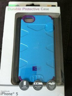 Case Logic iPhone 5 Durable Protective Case Blue/Purple CL5 103: Cell Phones & Accessories