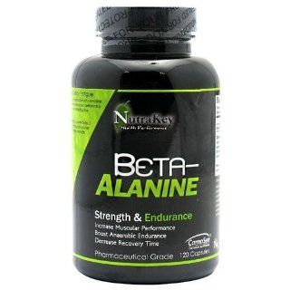 Beta Alanine by Nutrakey   120 Capsules: Health & Personal Care