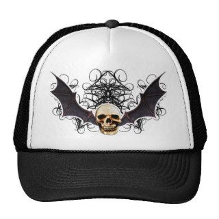 Skull with Wings Hat