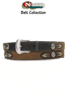 Nocona Belts Western Concho Belt N24416 01 at  Mens Clothing store Apparel Belts