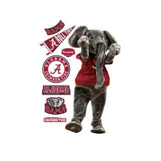 NCAA Alabama Crimson Tide Big Al Mascot Wall Graphic : Sports Fan Wall Banners : Sports & Outdoors