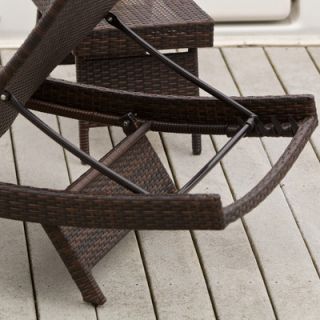 Home Loft Concept Salvador Outdoor Adjustable Wicker Lounge