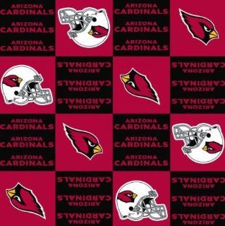 NFL Arizona Cardinals Licensed Fleece 58 Inch Wide Fabric By the Yard (F.E.)  Other Products  