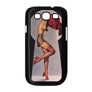 PIN UP GIRL Hard Plastic Back Cover Case for Samsung Galaxy S3: Cell Phones & Accessories