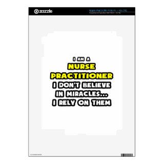 Miracles and Nurse PractitionersFunny Skin For iPad 3