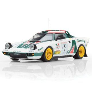 HPI 1/43 Scale Prefinished Fully Detailed Diecast Model, Lancia Statos HF, Winner 1976 Tour de Corse, Alitalia, #1, Munari & Maiga 8243: Toys & Games