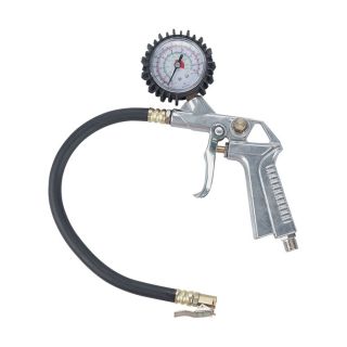 Northern Industrial Tire Inflator With Gauge — 12in. Hose, 1/4in. Inlet  Dry Gauges