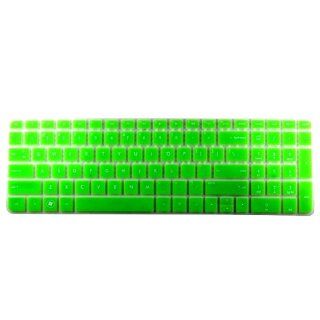 HP Pavilion New G6(With Number Key) Translucent Keyboard Protector Skin Cover US Layout Green (Notice: Check your keyboard if it has Number Key at the right side): Computers & Accessories
